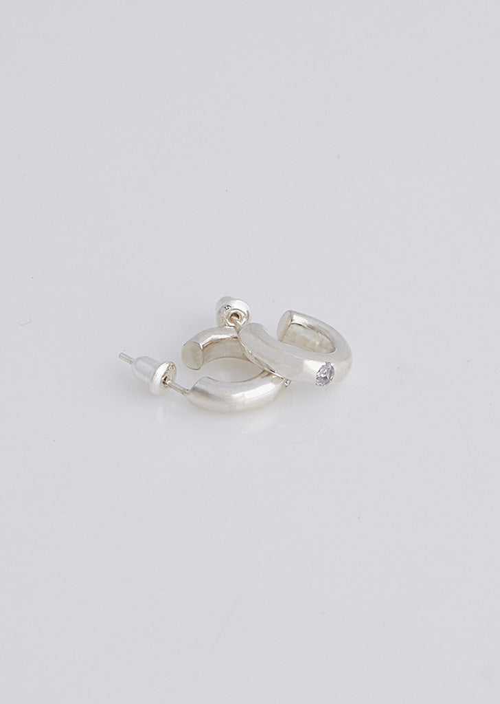 [FILLOW] Seasonless tidy round shaped earring